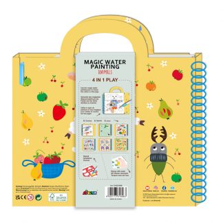 Carte de colorat cu apa - Animale