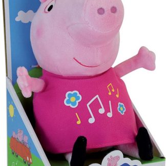 Jucarie de plus muzicala cu lumini - Peppa Pig