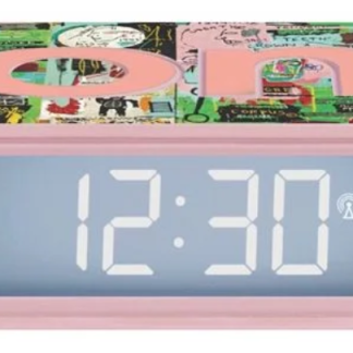 Ceas cu alarma - Flip+ - In Italian - Jean-Michel Basquiat