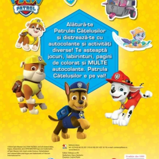 Cartea mea de colorat si activitati cu autocolante