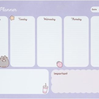Planner saptamanal - Pusheen