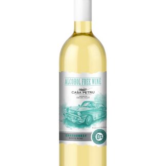 Vin alb fara alcool - Casa Petru - Chardonnay, demidulce