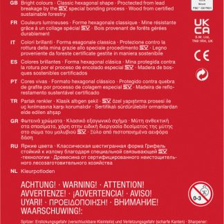 Set 12 creioane colorate - Faber-Castell + 3 creioane bicolore