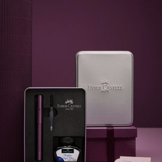 Set cadou stilou + cerneala + convertor - Grip 2011 - Berry