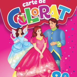 Carte de colorat - Pentru fete