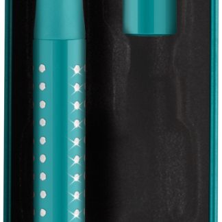 Set stilou si cutie -  Sparkle M - Turcoaz Ocean Metalic