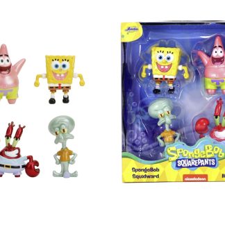 Set 4 figurine - Sponge Bob