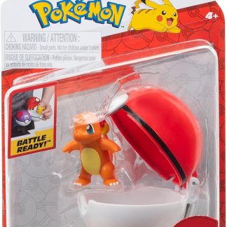 Set 2 figurine - Pokemon Clip 'n' Go: Charmander + Poke Ball