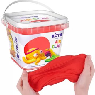 Jucarie creativa - Air Clay - Rosu