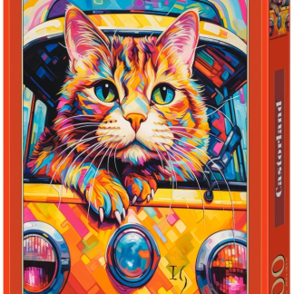 Puzzle 1000 piese - Cat Bus Travel