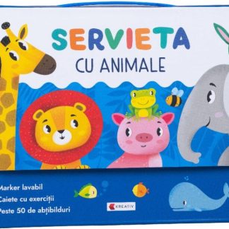 Servieta cu animale