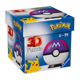 Puzzle 3D 54 piese - Pokemon - Pikaball - M