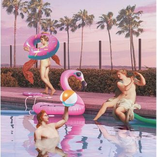 Puzzle 200 piese - Femei la piscina