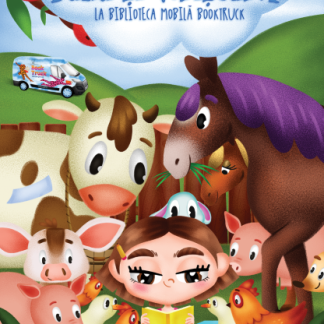 Dana si verisoarele la biblioteca mobila BookTruck