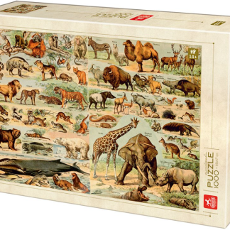 Puzzle 1000 piese - Encyclopedia: Wild Animals