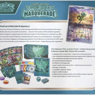 Pokemon TCG - Scarlet & Violet 6: Twilight Masquerade - Elite Trainer Box