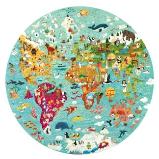 Puzzle 150 piese - Harta lumii