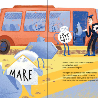 Un autobuz condus de Urmuz