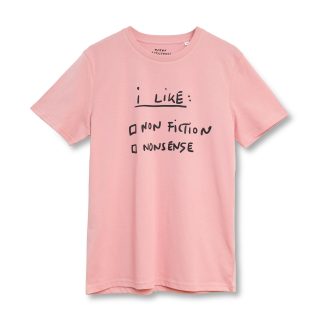 Tricou S - Carturesti x George Rosu - I Like Non Fiction Nonsense