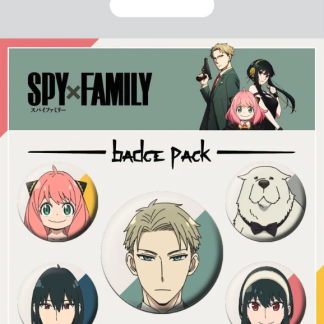 Set 5 insigne - Spy x Family Badge Pack