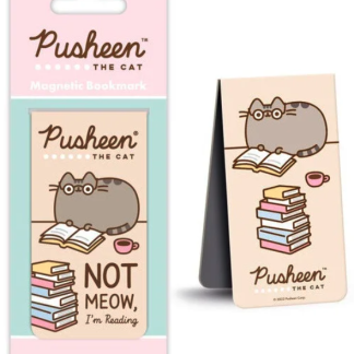 Semn de carte magnetic - Pusheen (Not Meow, I'm Reading)