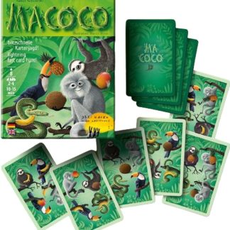 Joc de carti - Macoco - Cu animale si fructe exotice