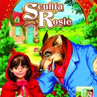 Scufita Rosie. Carte de colorat cu povesti si abtibilduri