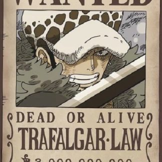 Poster - One Piece - Wanted Trafalgar Law Wano