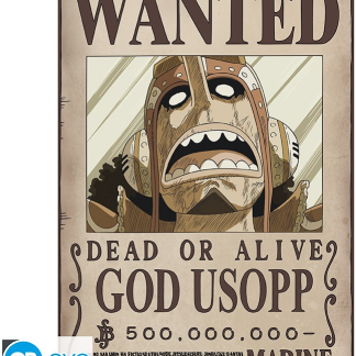 Poster - One Piece - Wanted God Usopp