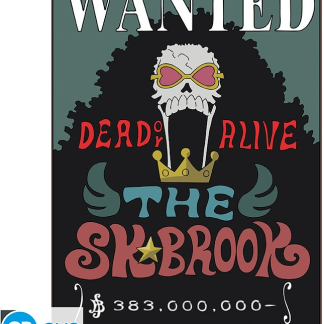 Poster - One Piece - Wanted Brook Wano