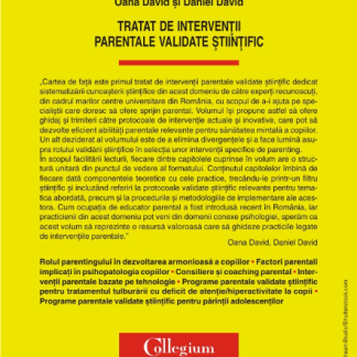 Tratat de interventii parentale validate stiintific