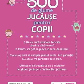 Alte 500 de glume jucause pentru copii