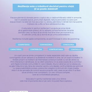 Rezilienta copiilor si adolescentilor, cladita pas cu pas