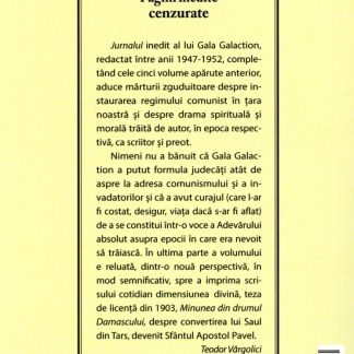 Jurnal 1947-1952, pagini inedite cenzurate