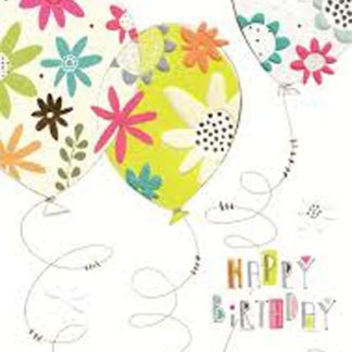 Felicitare - Baloane - Happy Birthday