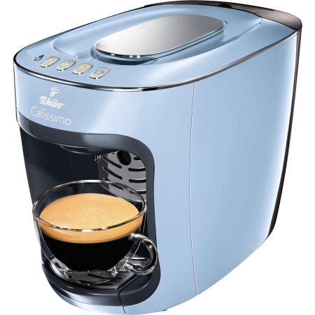 Espressor Tchibo Cafissimo mini Misty Blue, 1500 W, 0.6 L, 15 bar, Bleu