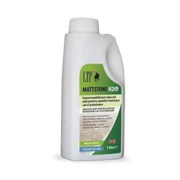 LTP Mattstone H20, 1 L - Impermeabilizant ecologic pentru suprafete din piatra naturala si artificiala, caramida si beto
