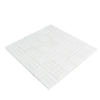 Mozaic Marmura Thassos Polisata Tetris - Lichidare stoc