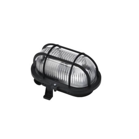Lampa de exterior Home 6914H, Negru, Grilaj din plastic,