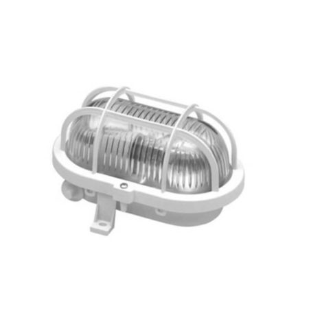 Lampa de exterior Home 6915H, Alb, Grilaj din plastic