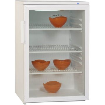 Vitrina frigorifica Arctic V145, 130 l, Termostat Ajustabil, H 85.4 cm, Clasa B, Alb