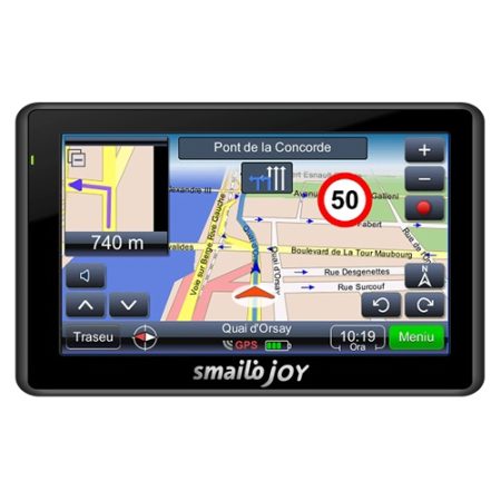 Navigatie GPS Smailo Joy, Free map, 4GB
