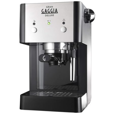 Espressor manual Gaggia Gran Deluxe GES-GR-02DX, 950 W, 1 L, 15 bar, Argintiu