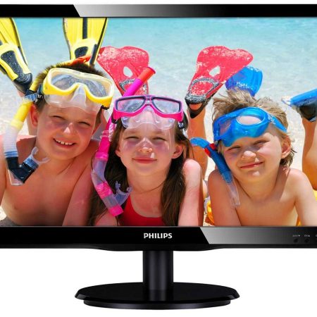 Monitor LED Philips 21.5", Wide, Full HD, Negru Lucios, 226V4LSB2