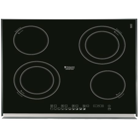 Plita incorporabila Hotpoint KIO644 DD Z, inductie, 4 zone, vitroceramica, 59 cm, negru