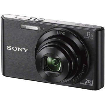 Aparat foto digital Sony DSCW830B, 20MP, Negru