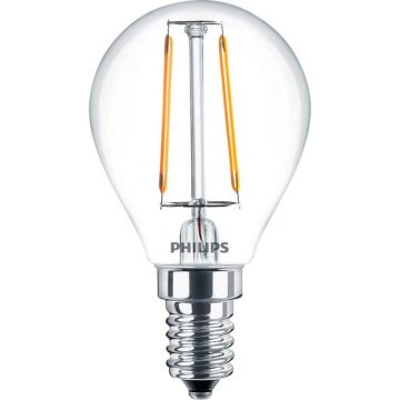 Bec LED lustra Philips Classic, 2.3W, Soclu E14