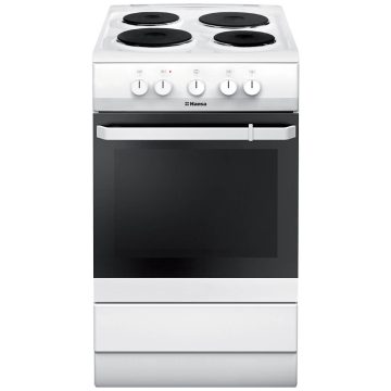 Aragaz electric Hansa FCEW53001, 4 zone de gatit, Clasa A