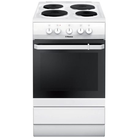 Aragaz electric Hansa FCEW53001, 4 zone de gatit, Clasa A