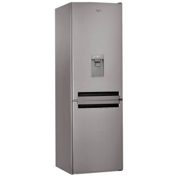 Combina frigorifica Whirlpool BSNF 8451/OX AQUA, 312 l, Clasa A+